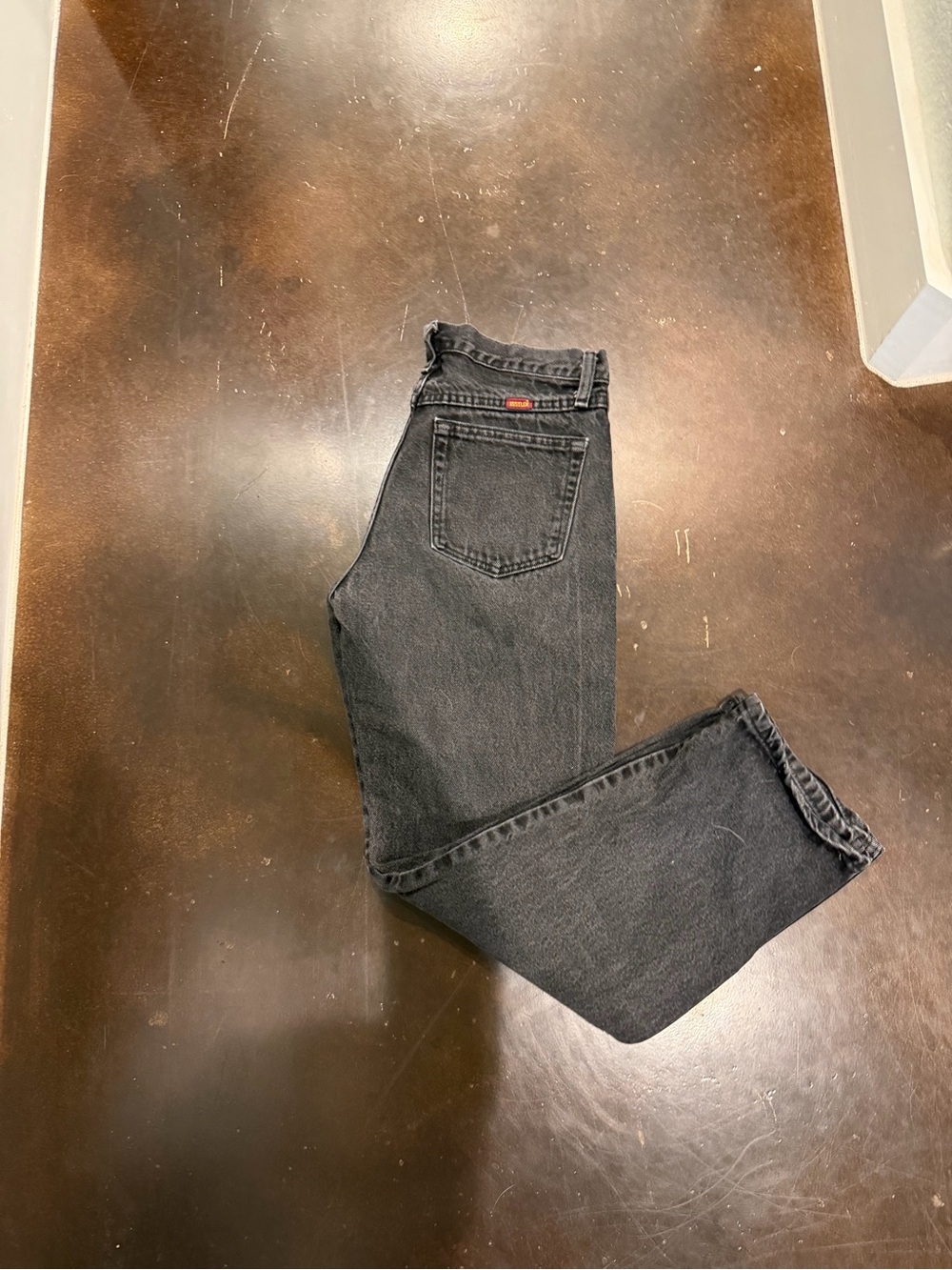 Rustler Women's Straight-Leg Jeans in Black
